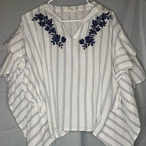 Embroidered top!
